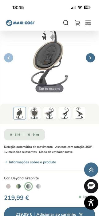 Espreguiçadeira MAXI COSI