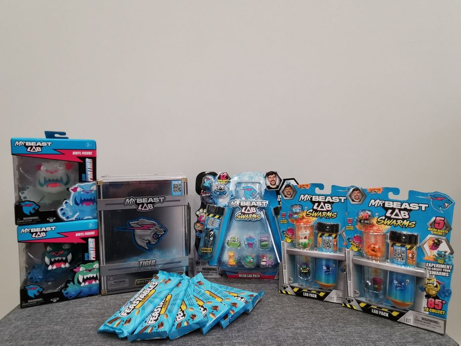 MrBeast Lab Містер Біст Mutators Panther Пантера Tiger Тигр Collector