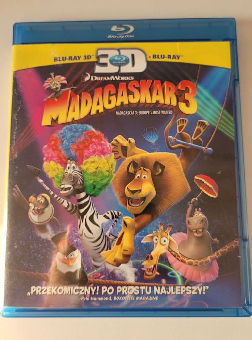 Madagaskar 3 2D + 3D Blu-ray PL