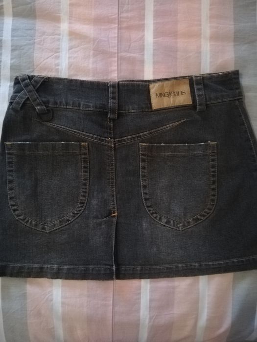 Saia curta  ganga preta