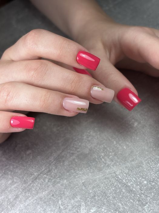 Paznokcie hybrydowe żelowe