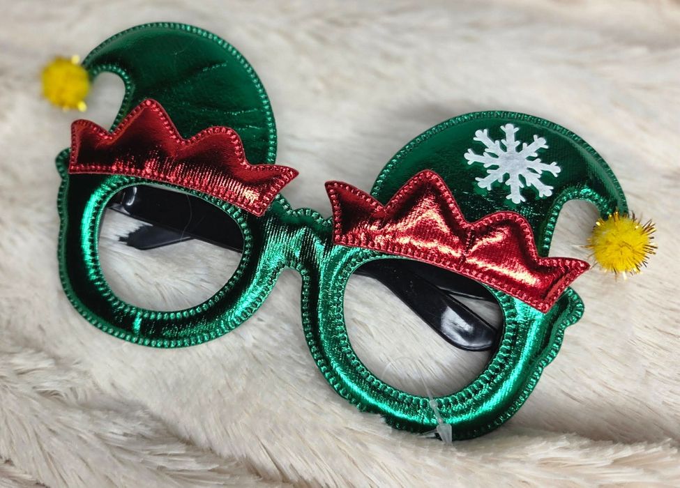 Okulary Świąteczne Christmas Skrzat Uni