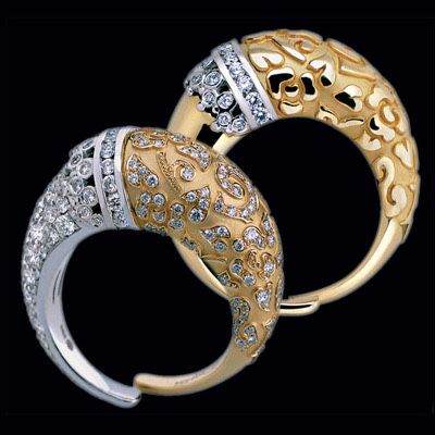 Новый набор кольцо серьги CARRERA Y CARRERA оригинал золото бриллианты