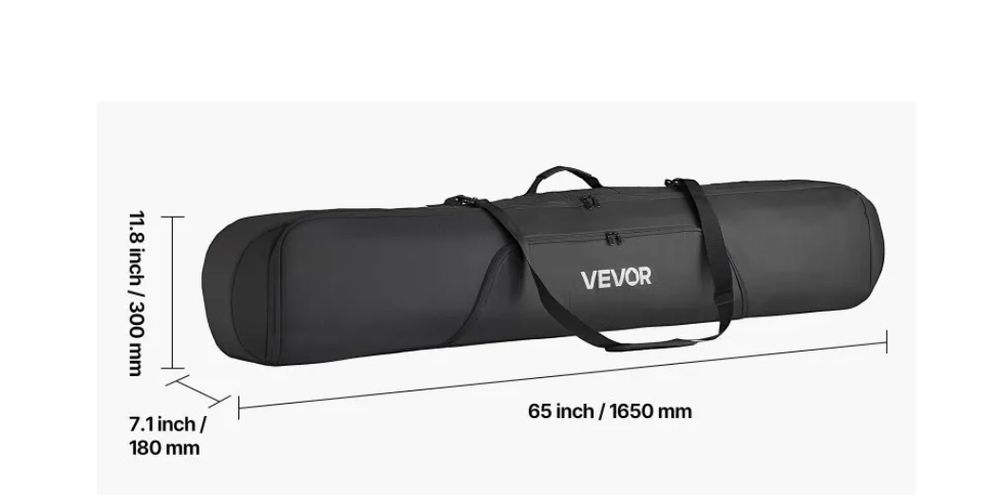 Bolsa para prancha de snowboard VEVOR