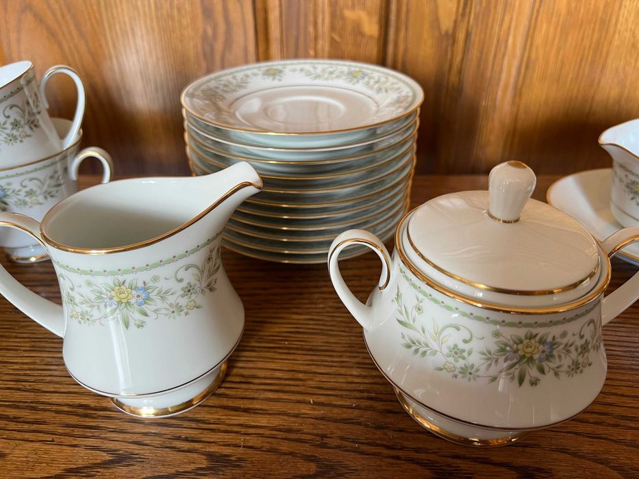 Serwis Kawowy Porcelana Noritake Green Hill 2897