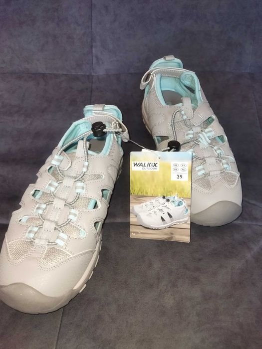 Жіночі босоніжки сандалі  шкіряні walkx outdoor р.39 25,4см