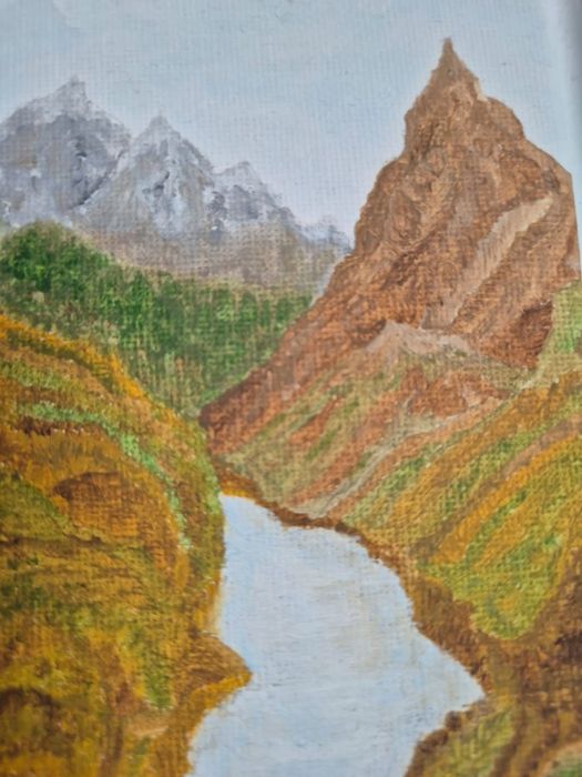 Pintura, Tela 10 x 15, Óleo.
Painting, Canvas 10 x 15, Oil.