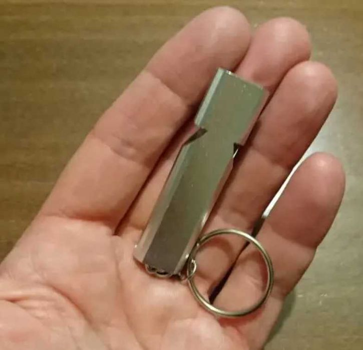 Свисток з алюмінієвого сплаву