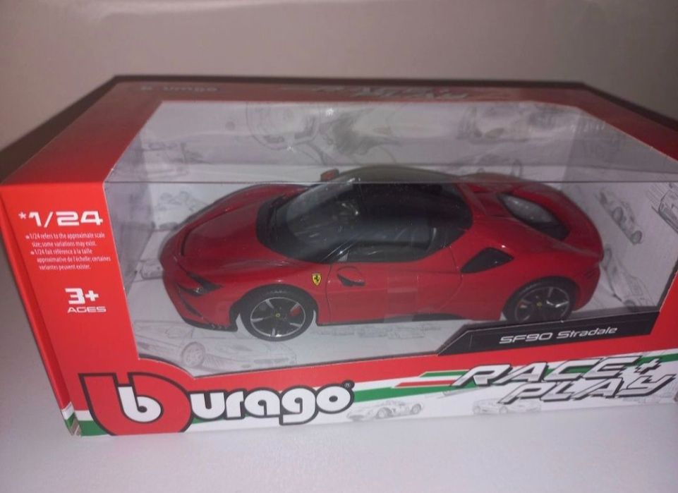 Bburago Ferrari SF90 Stradale,skala 1:24