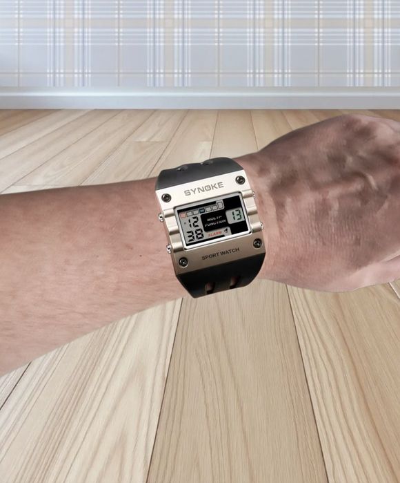 Cyfrowy Zegarek Męski