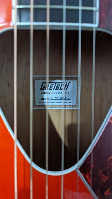 Guitarra acústica Gretsch G5022 CE Rancher Jumbo