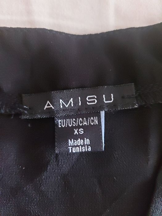 Top preto | XS | Amisu