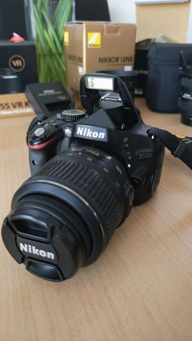 Nikon D5100 + nikkor 18-55mm+nikkor 35 1.8G+sigma 10-20mm