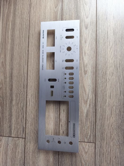 UNITRA MSH 101  czołowy panel front magnetofon deck