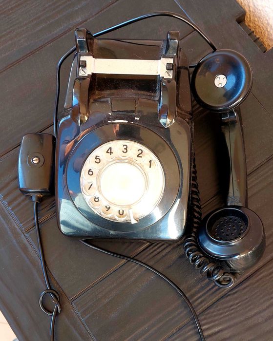 Telefone antigo de rotação