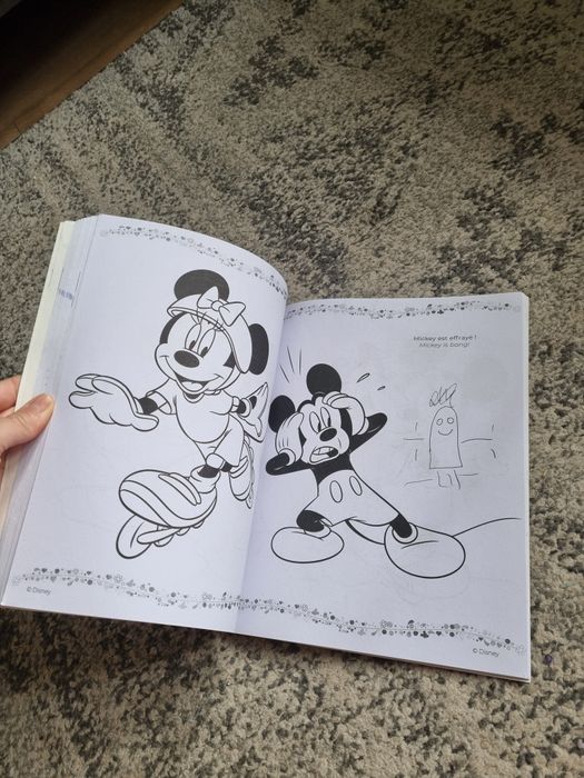 4. Mega kolorowanka Myszka Miki Minnie Mouse dla dzieci giga