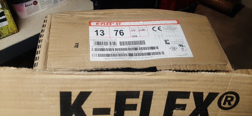 Otulina ST K-Flex 13x76mm 2m kauczukowa