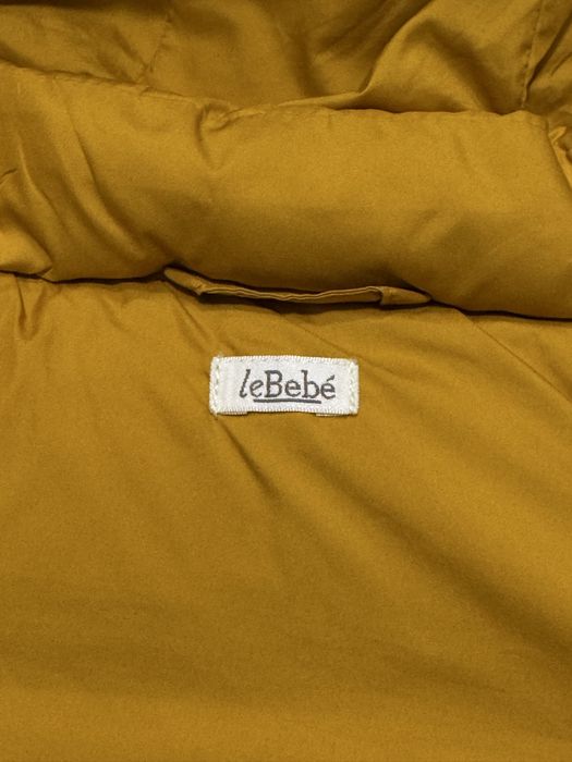 Куртка пухова з рукавичками, 6м, бренду leBebe.