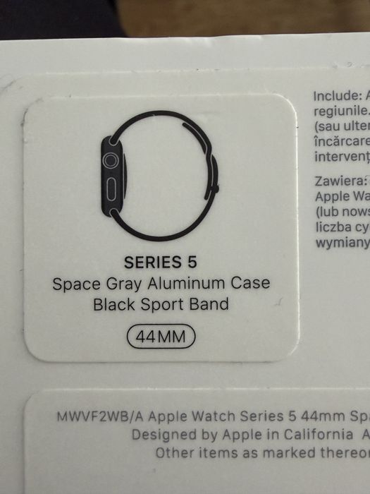 Apple watch serii 5