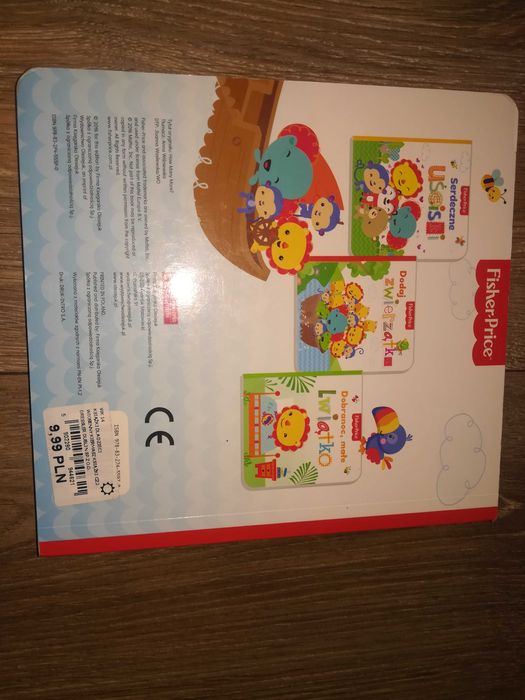 Książeczka dla dzieci Fisher price Dodaj zwierzątka