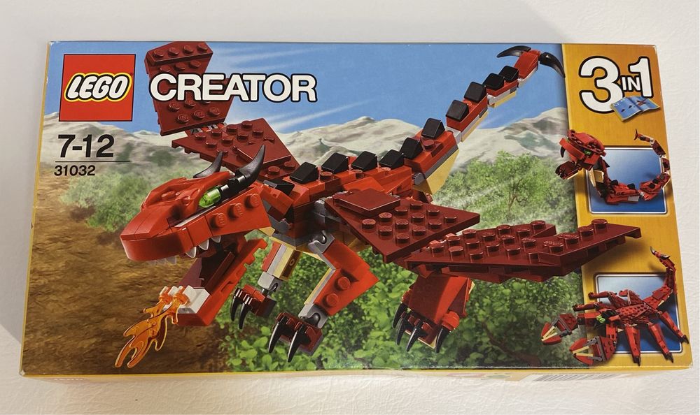 LEGO 31032 Creator 3 w 1 Czerwone kreatury
