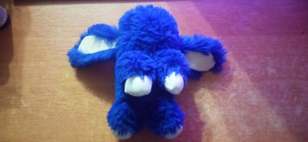 SALE!!! СИНИЙ ЗАЯЦ мягкая игрушка 17 см