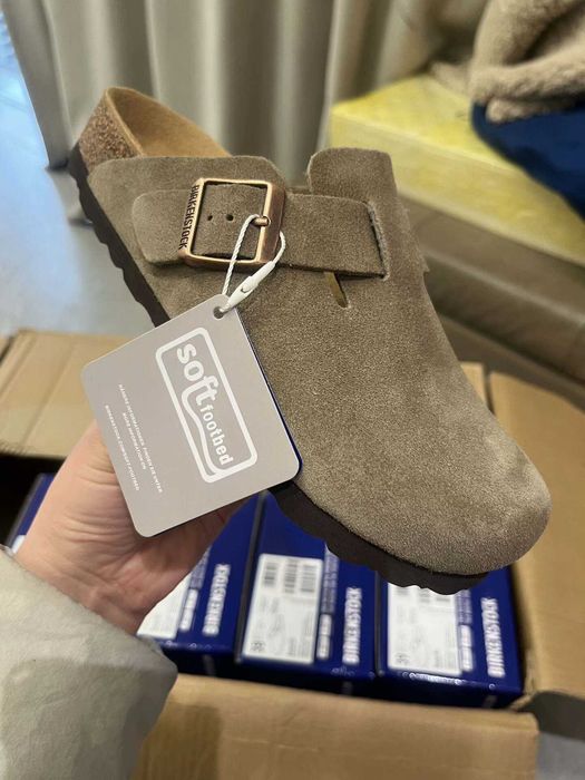 Birkenstock Boston brązowe 40
