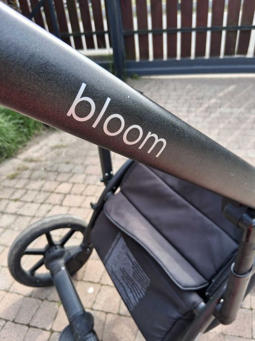Wózek 2w1 Roan Bloom Kwiaty | Gondola + Spacerówka + Torba + Adaptery