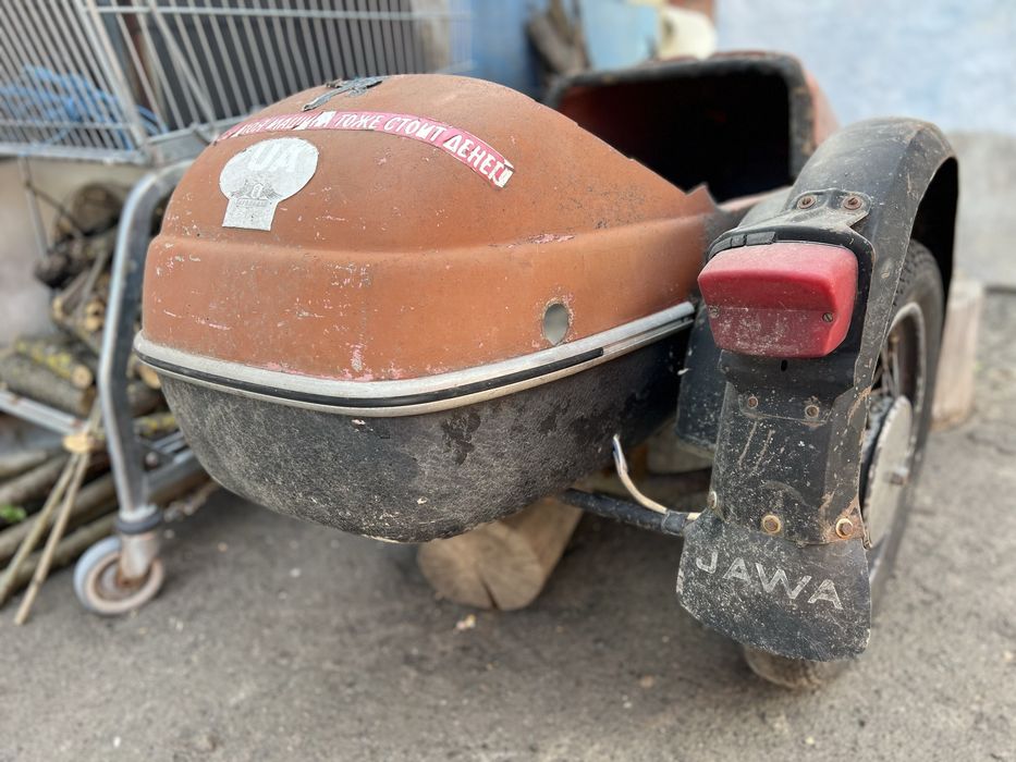 Коляска  Velorex на мотоцикл Jawa 350