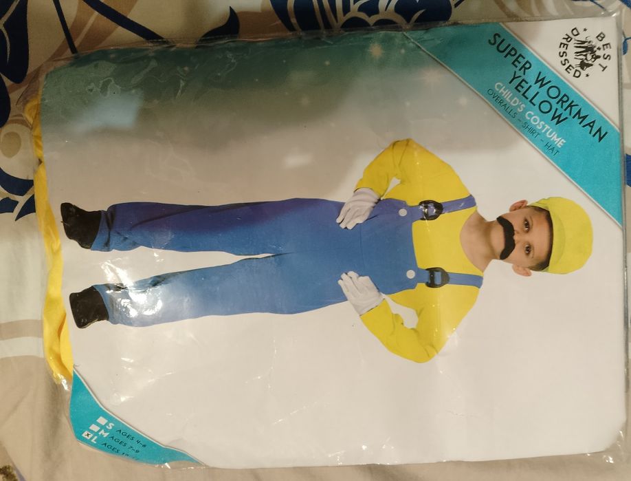 Костюм робітника на хлопчика 10-12 років