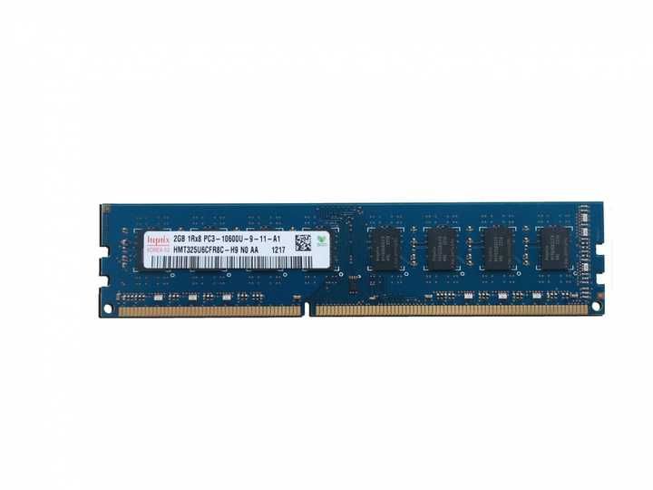 Оперативна пам'ять Hynix DDR3 2Gb 1Rx8 1333Mhz PC3-10600U-9-11-A1