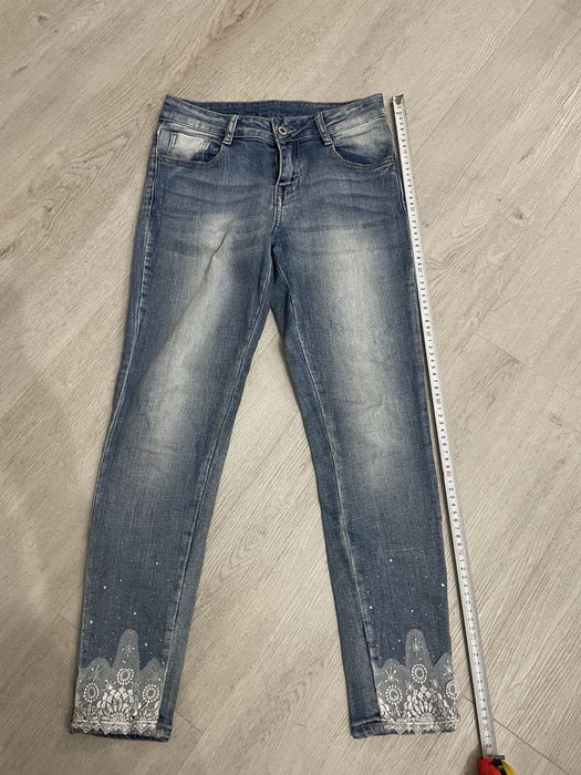 Spodnie damskie/dziewczęce jeans rozm. 36