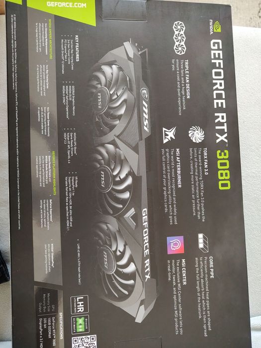 Karta graficzna NVIDIA MSI RTX 3080