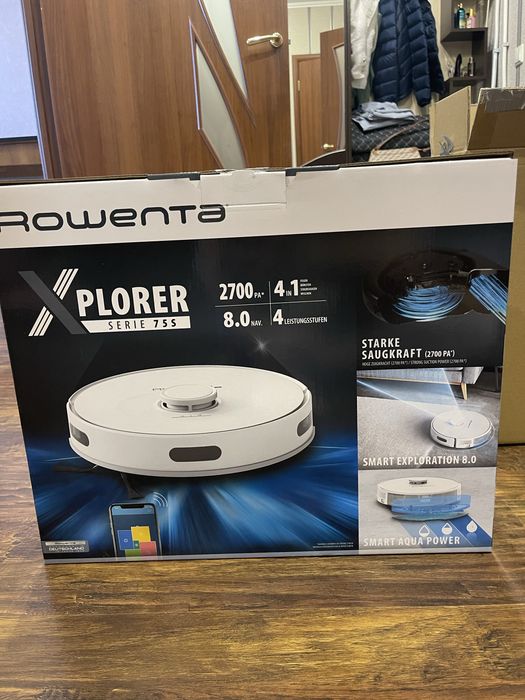 Робот-пилосос Rowenta Xplorer 75s