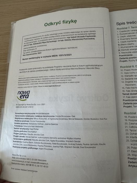 odkryć fizykę 3 zakres podstawowy