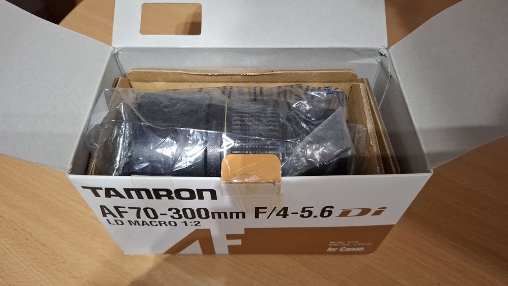 Obiektyw tamron 70-300, teleobiektyw