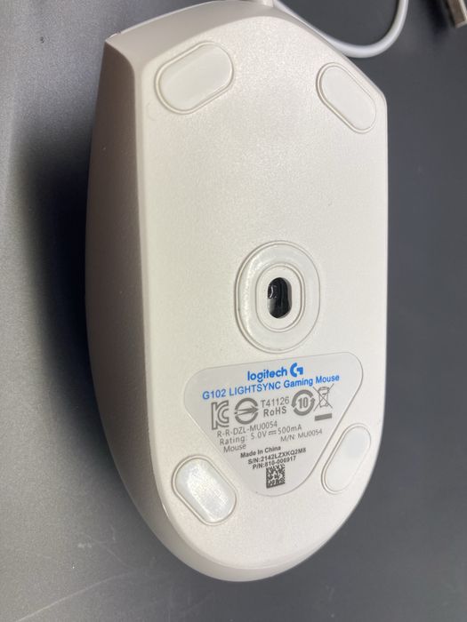 Logitech G102 – NOWA biala