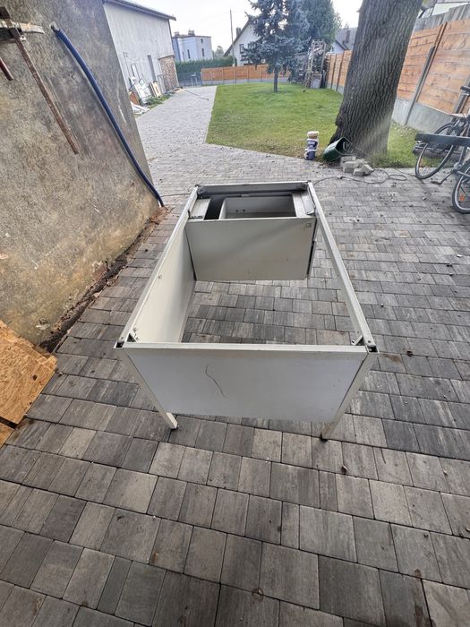 Stoł warsztatowy metalowy (biurko)