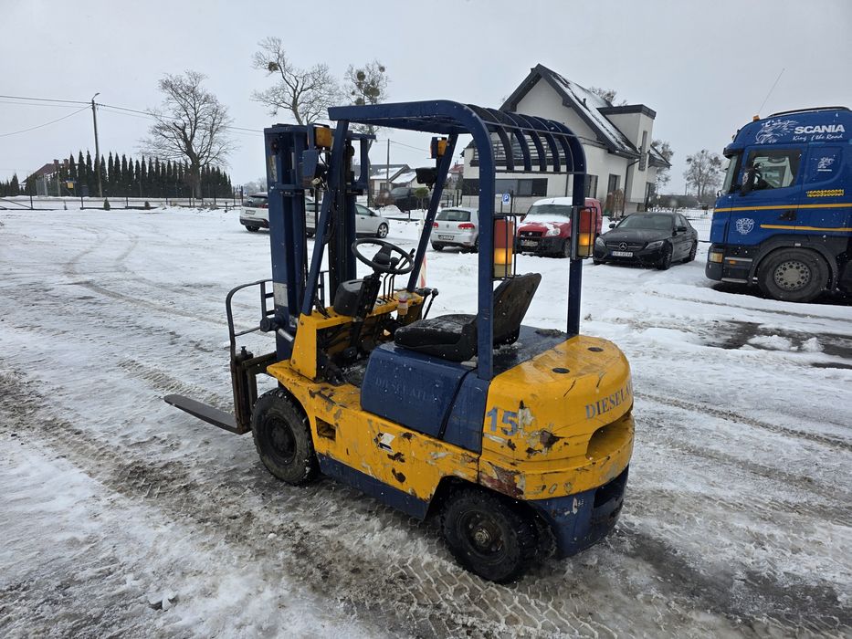 Diesel Atlas CPC15 Duplex przesuw Linde Toyota