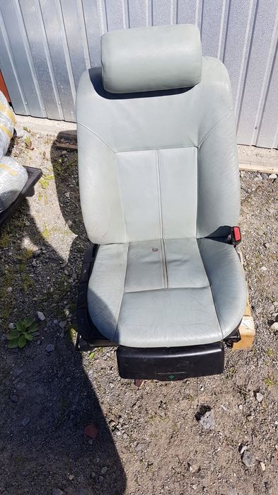 BMW E39 Fotel pasażera Prawy przód skóra