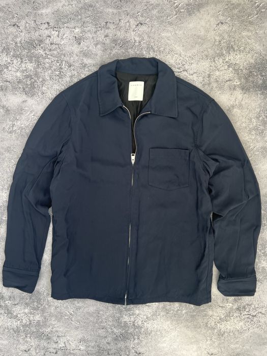 Овершот харик харингтон куртка sandro paris cotton jacket