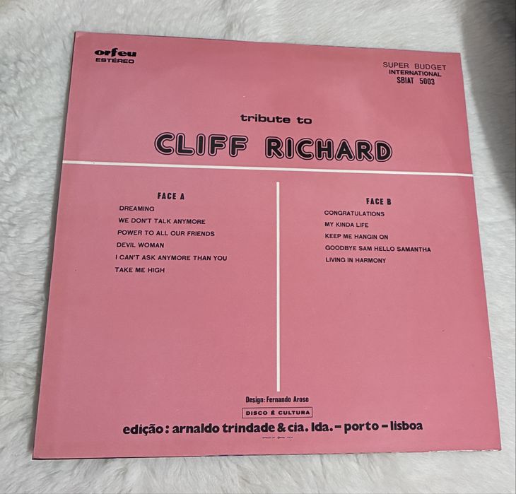 LP Tribute to Cliff Richard