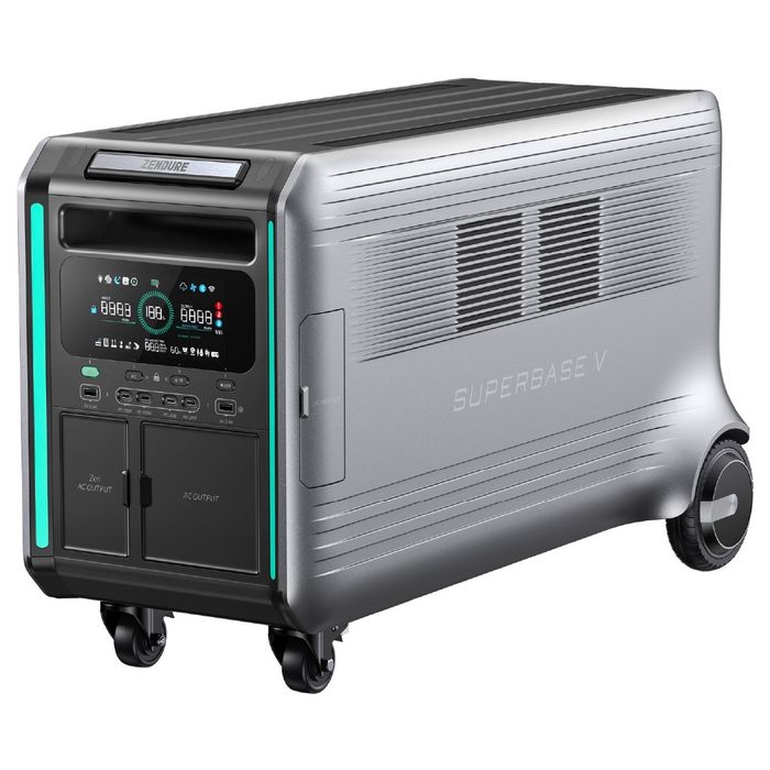 Зарядна станція Zendure SuperBase V4600 3800W, 4608 Wh Black