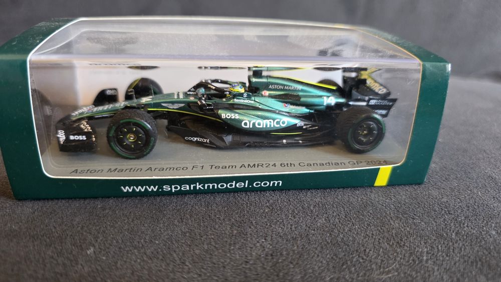 F1 Aston Martin 2024 Alonso 1:43 Spark