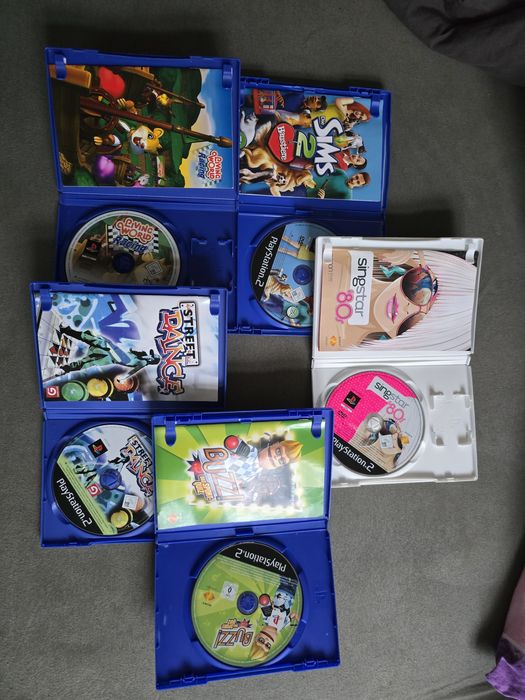 Zestaw  gier na ps2