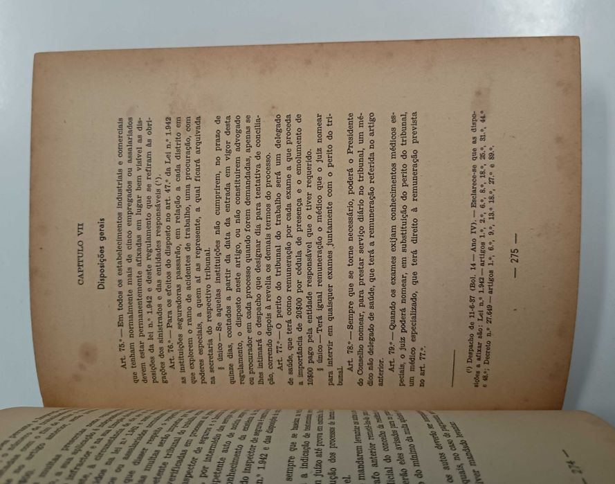 1a edição: Direito ao trabalho, de J. Silva Tavares
