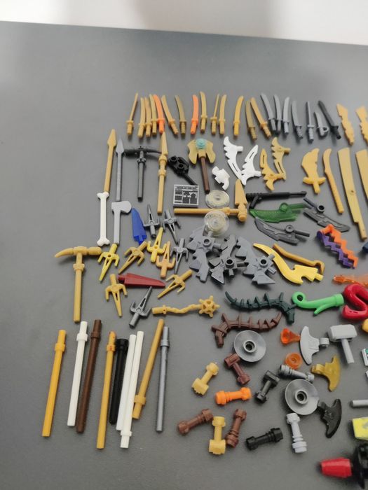 Лego зброя/ деталі лего/ніндзяго/марвел/дс