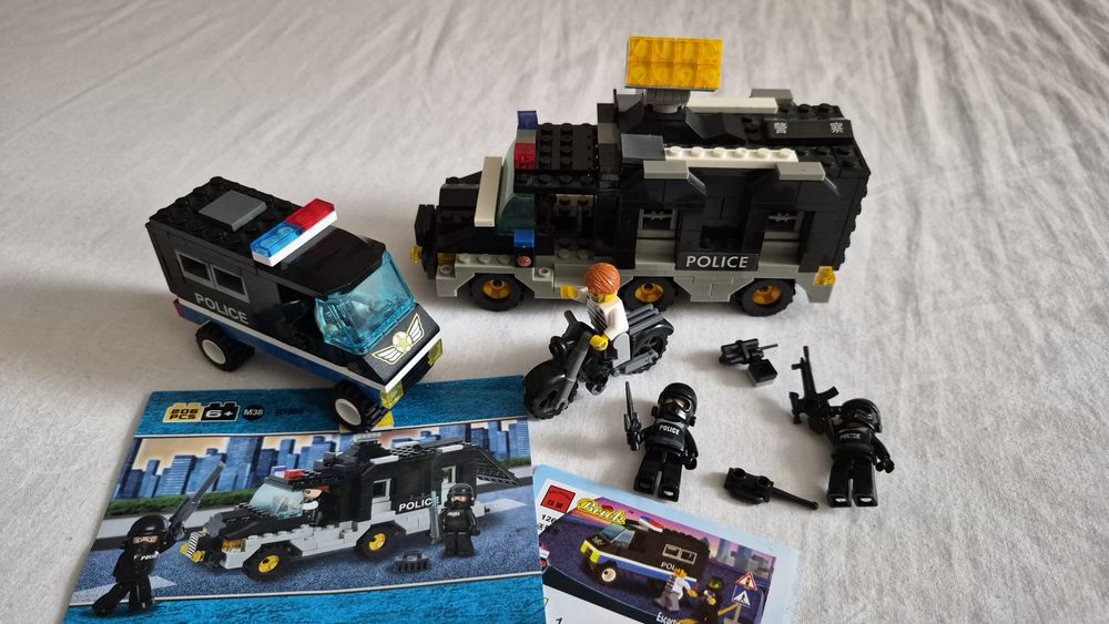 Конструктор лего Поліція 206 дет +