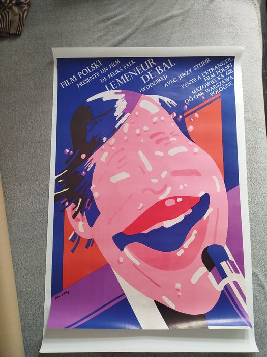 Plakat do filmu Wodzirej Waldemar Świeży