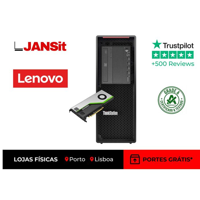 Lenovo ThinkStation P520 | W-2145 | 32GB | SSD 1TB | RTX 4000